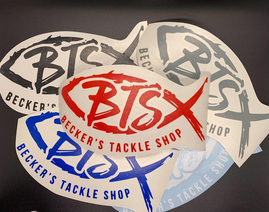 Becker's Tackle Shop Vinyl Decal